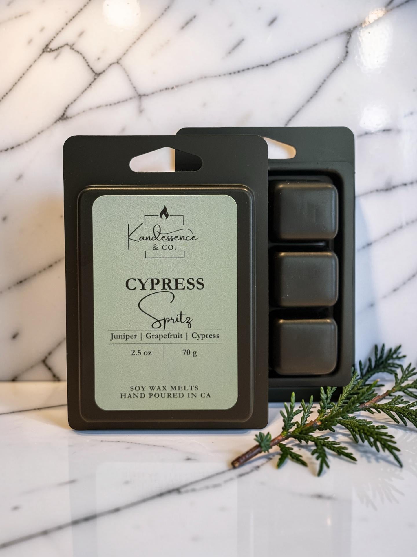 Cypress Spritz Wax Melts