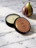 Fig Saffron Travel Candle