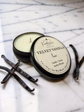 Velvet Vanilla Luxe Travel Candle