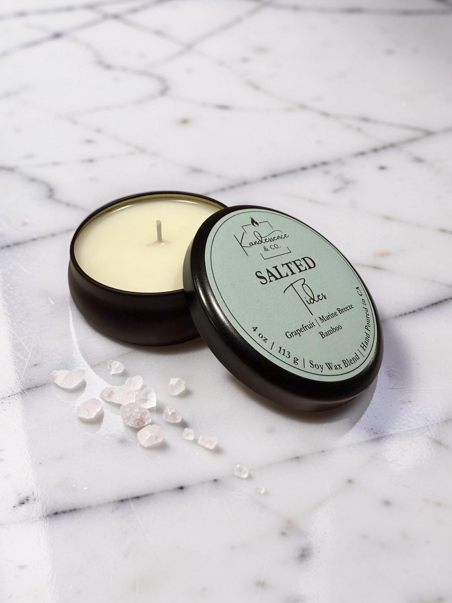 Salted Tides Travel Candle