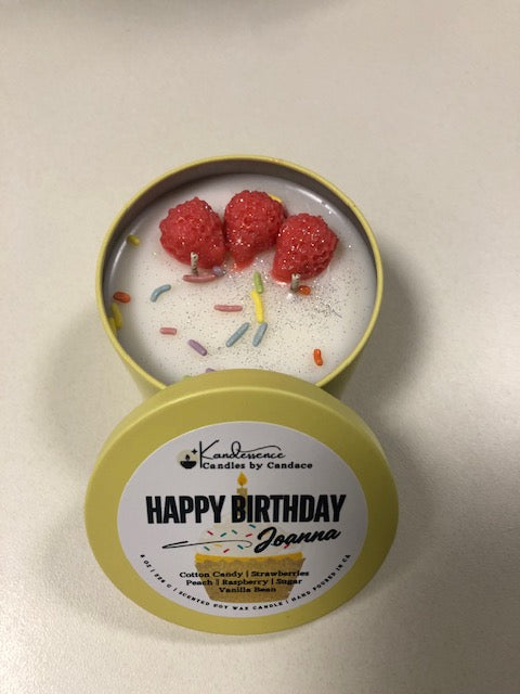 Personalized Candles