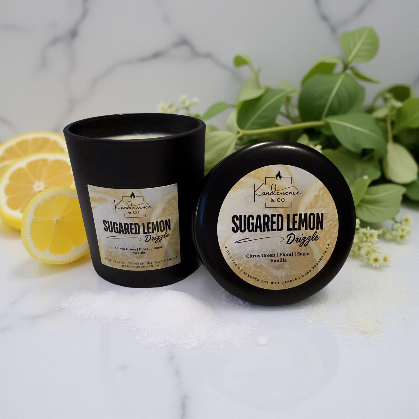 Sugared Lemon Drizzle